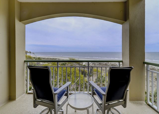 King Suite Patio & View