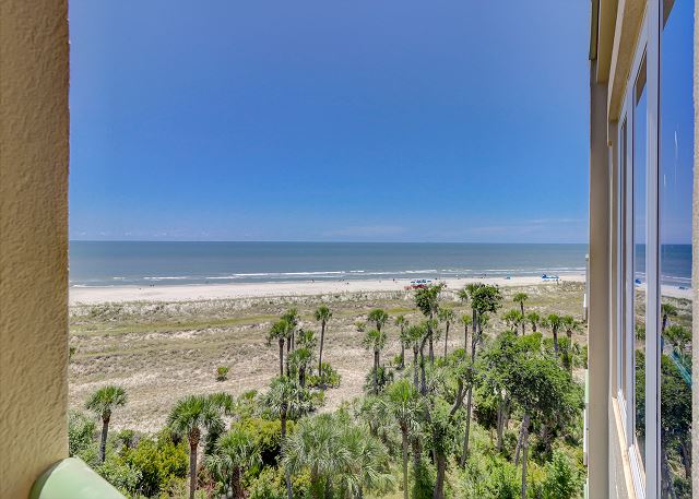 King Suite Patio View