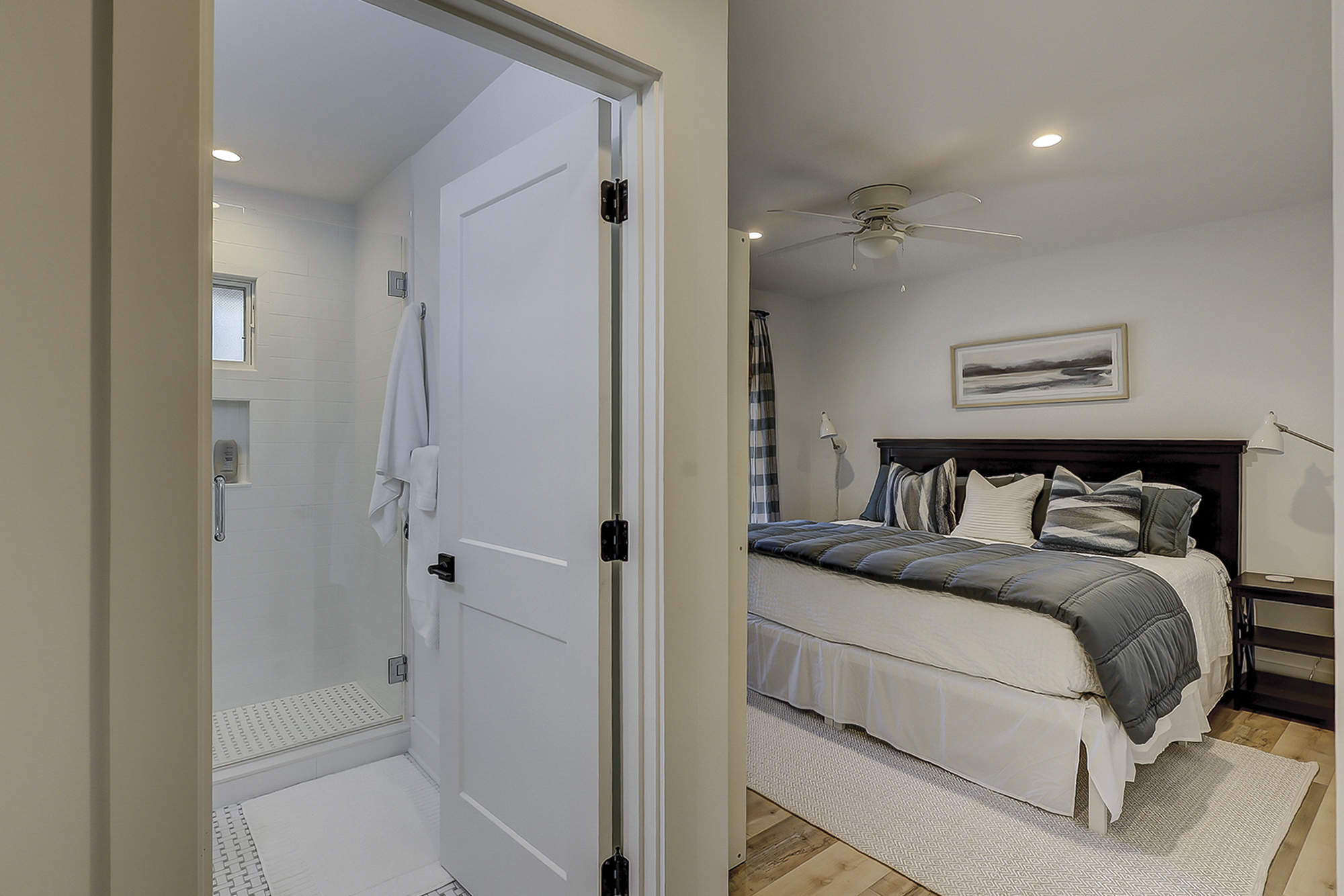 King Suite off the Kitchen