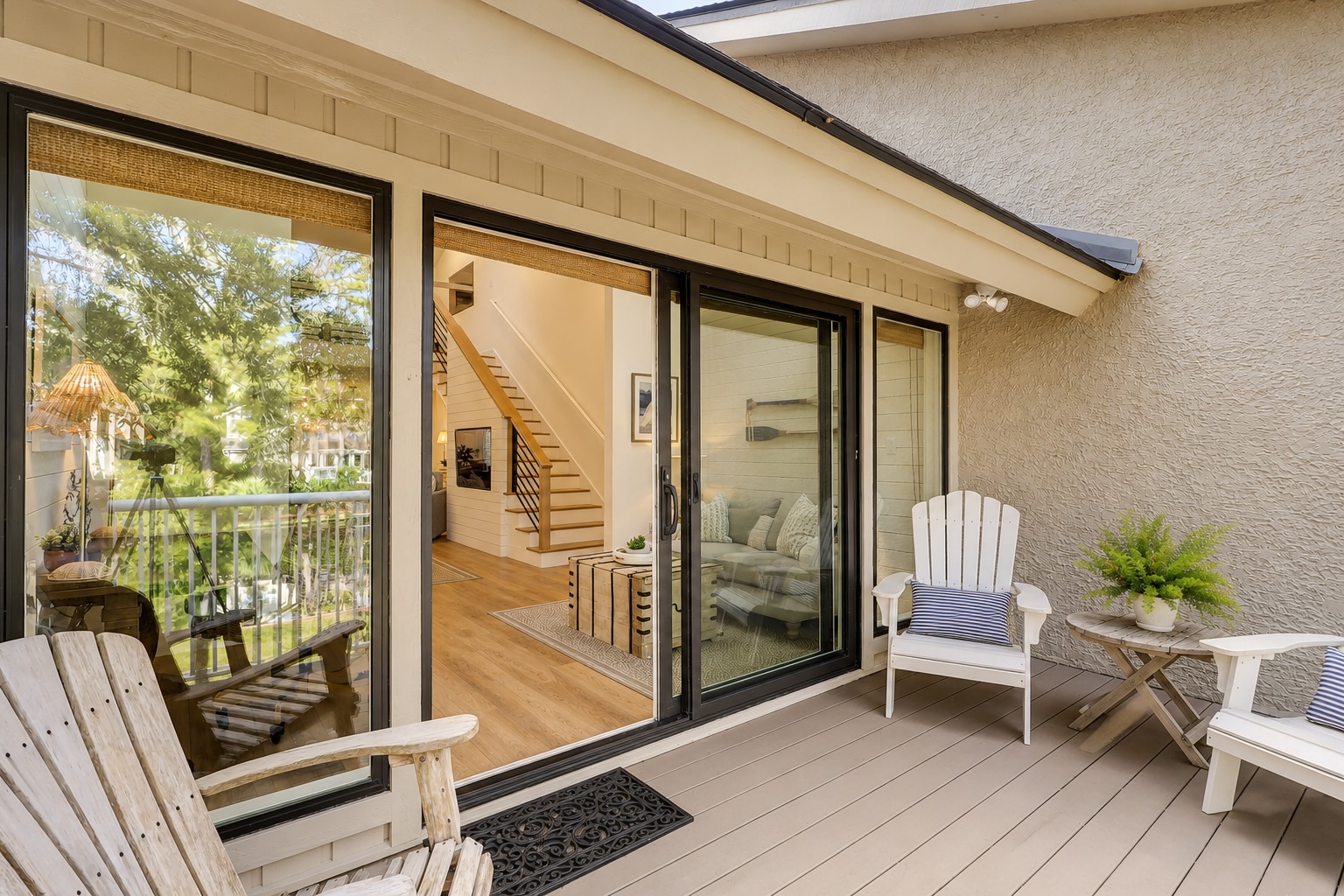 490 Captains Cove - Patio off the Living Room