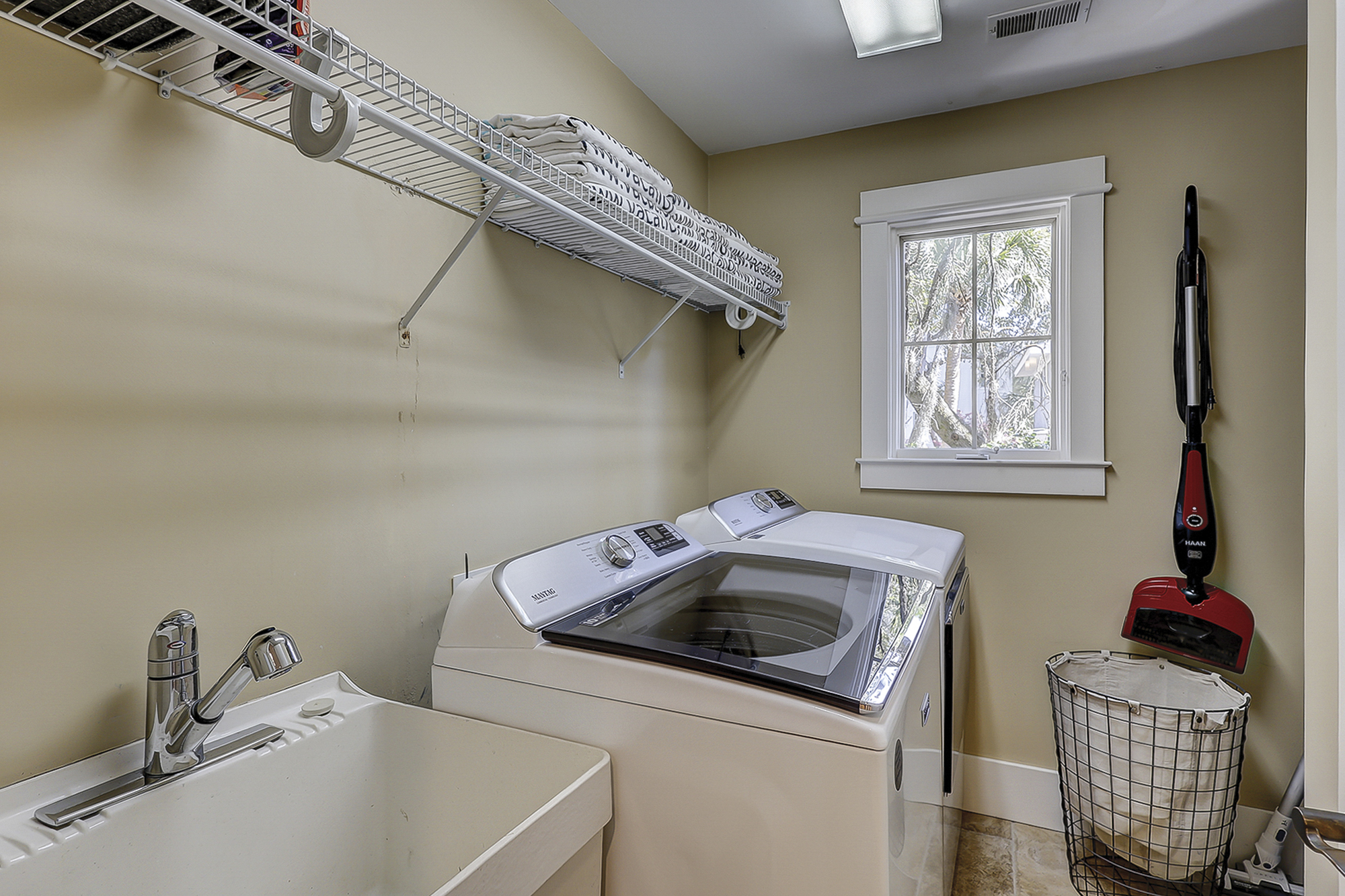 Laundry Room off the Kitchen