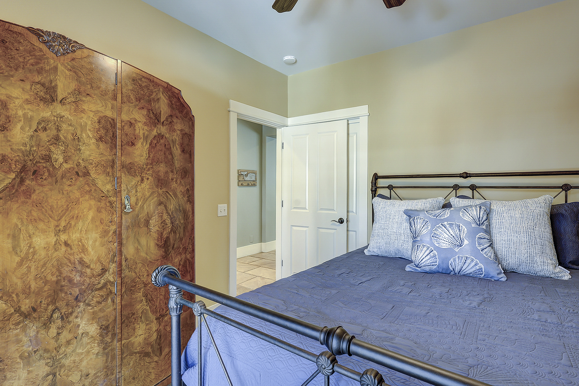 Queen Bedroom off the Kitchen