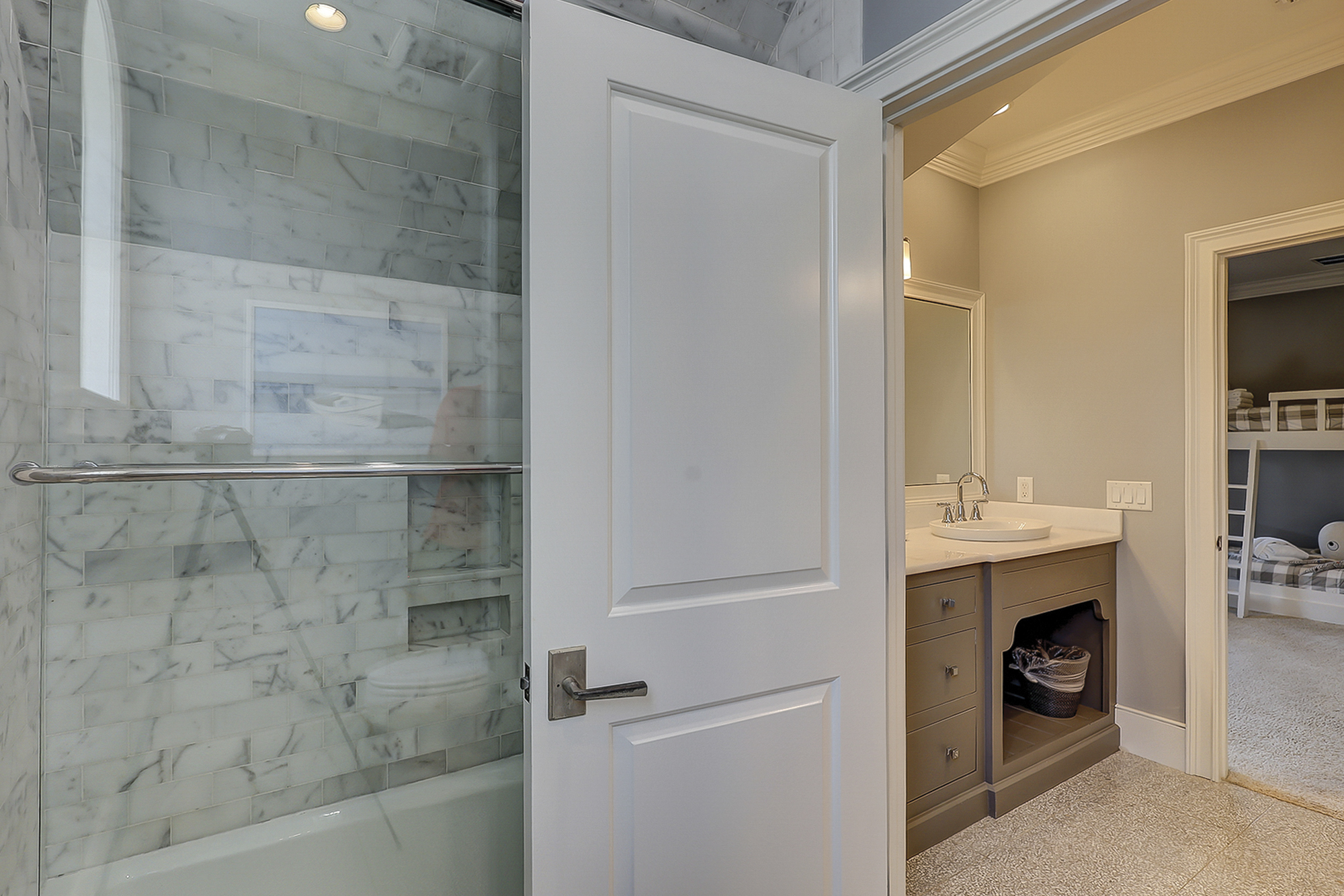Bunk Suite Full Bathroom