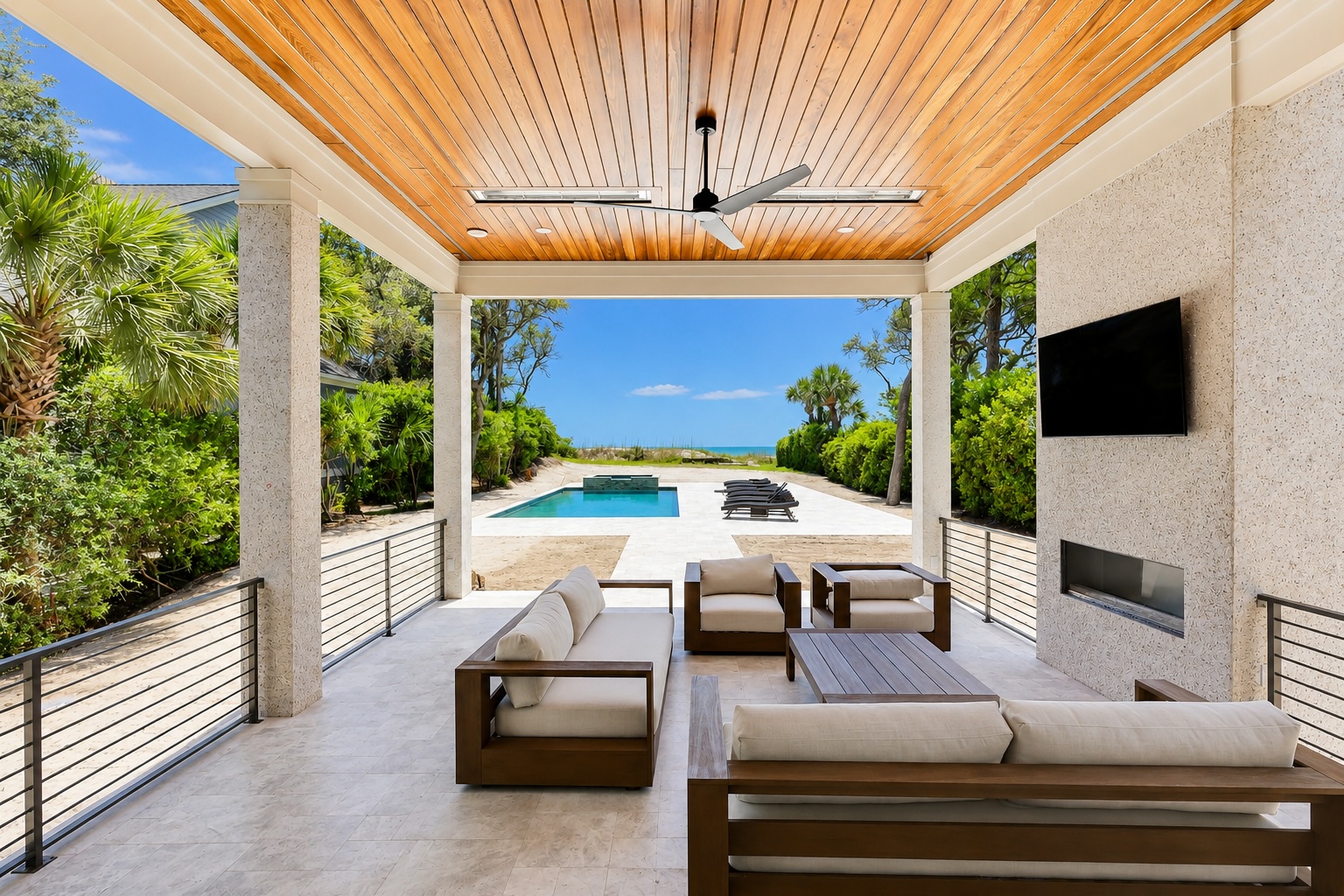 1st Floor Patio off the Pool Deck