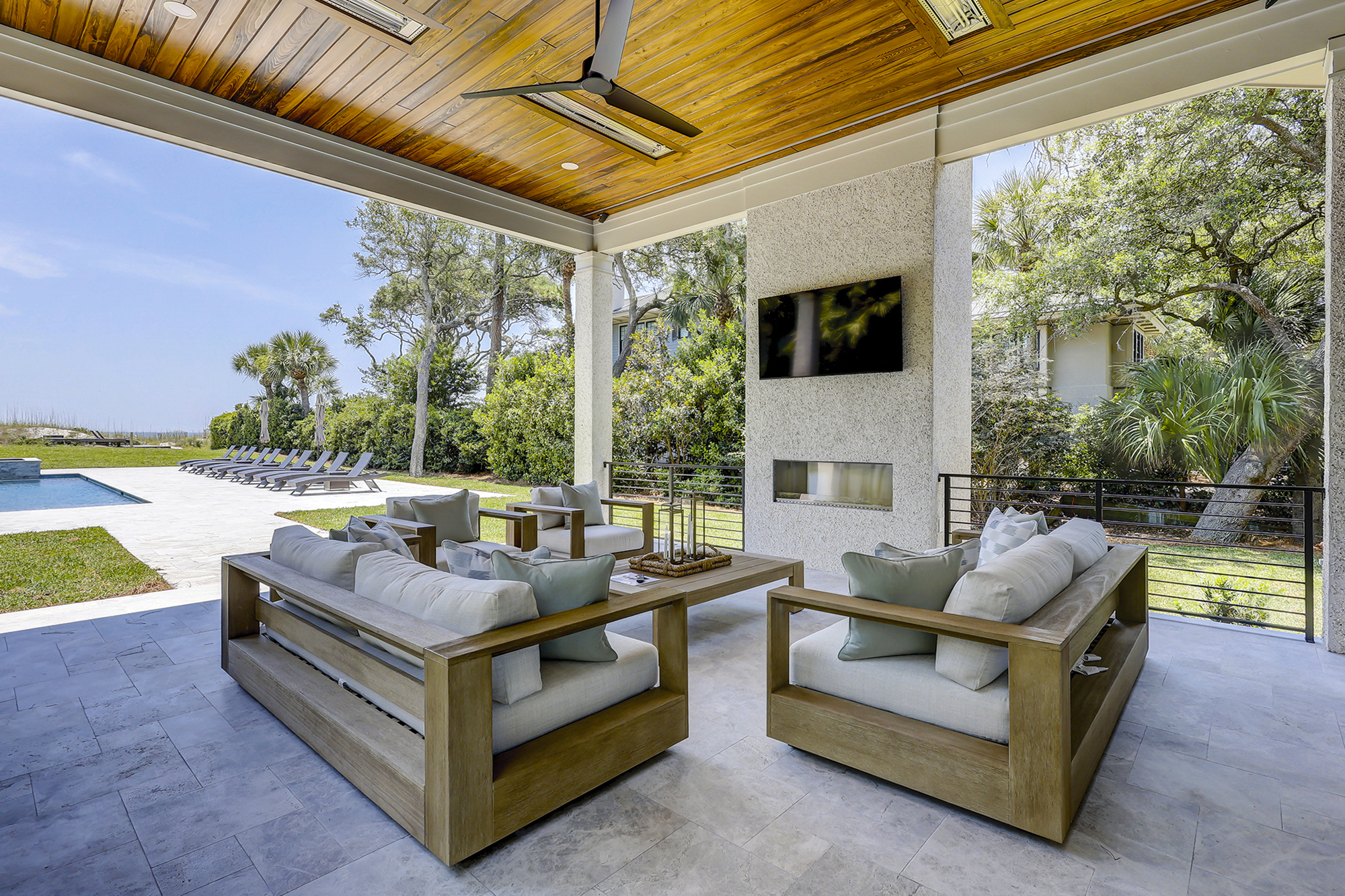 Main Floor Outdoor Living Area