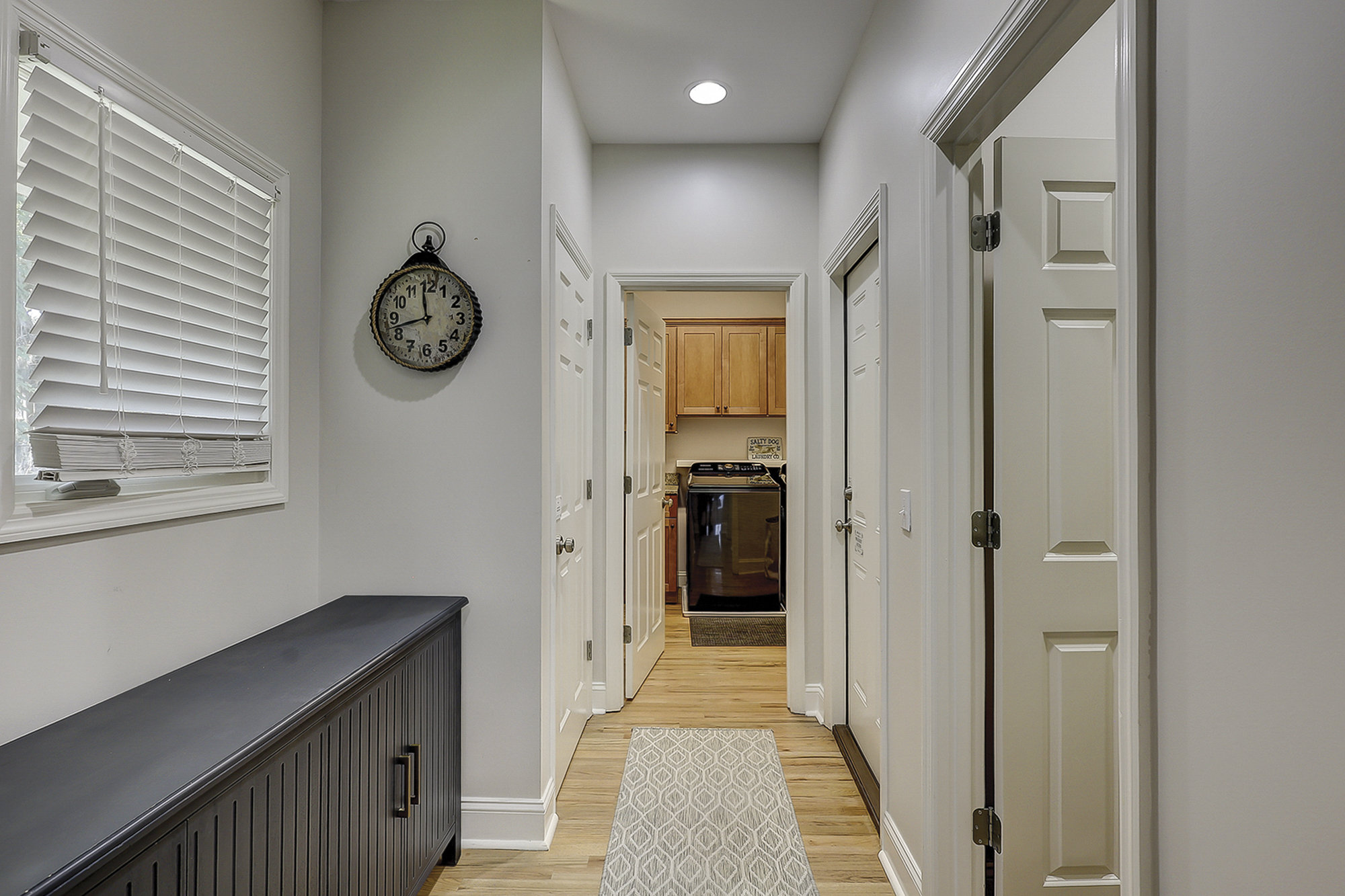 Hallway to Laundry Room
