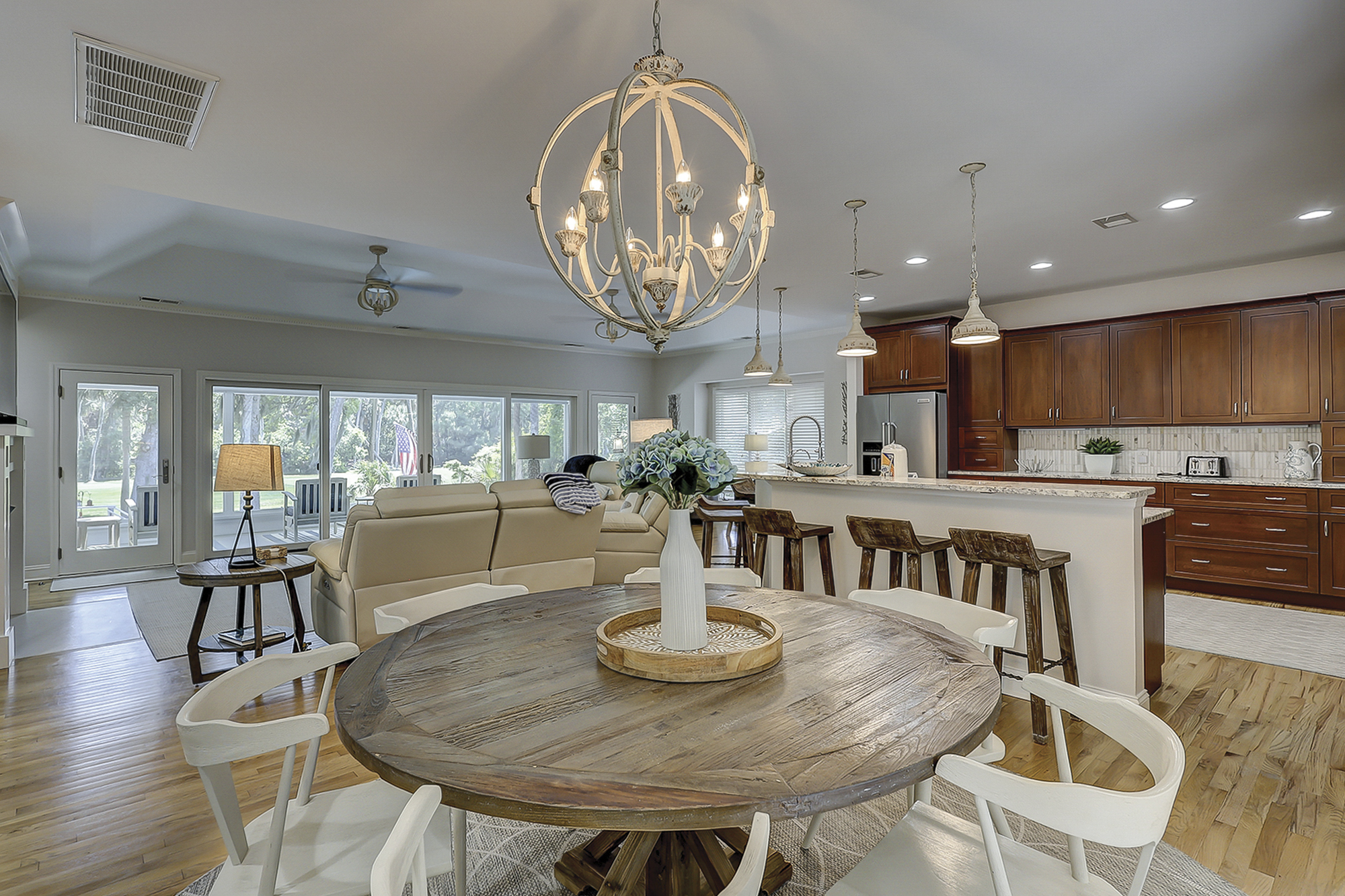 Dining Area | Living Room | Kitchen View