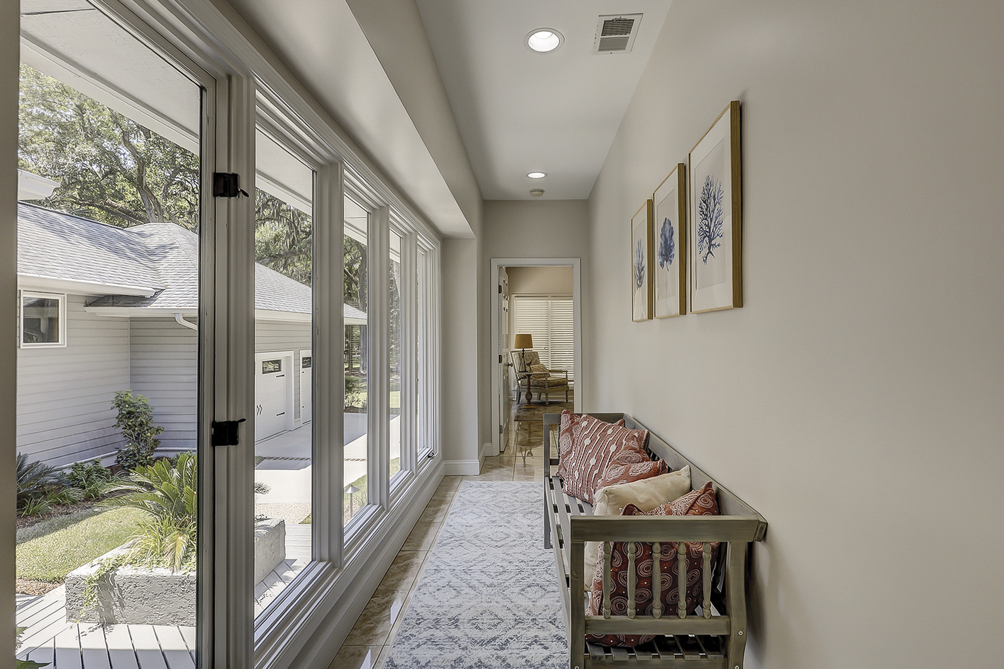 Hallway to Guest Rooms