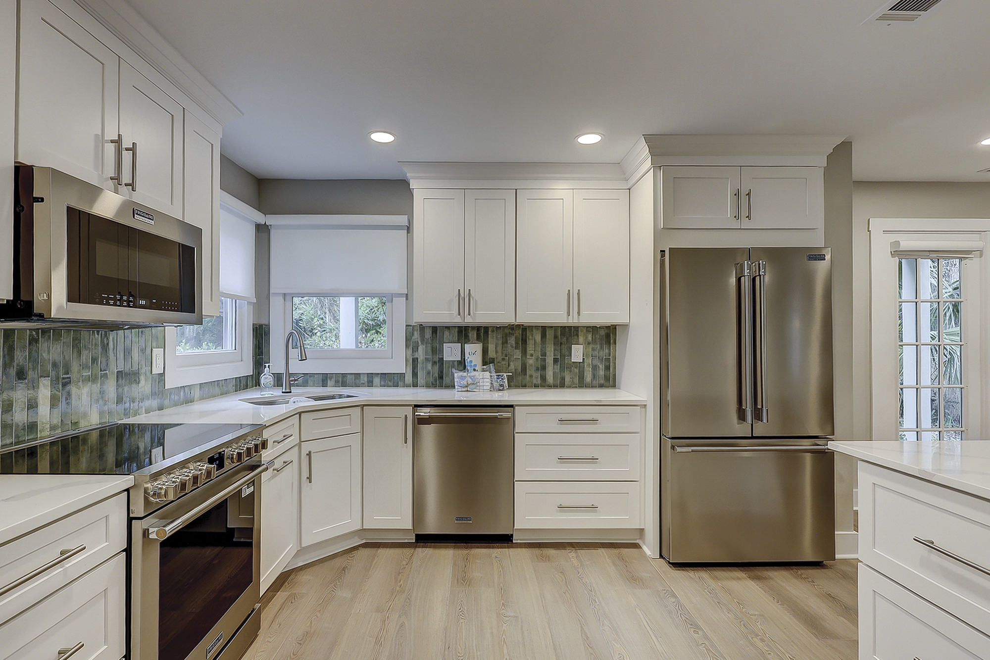 Kitchen with Stainless Steel Appliances