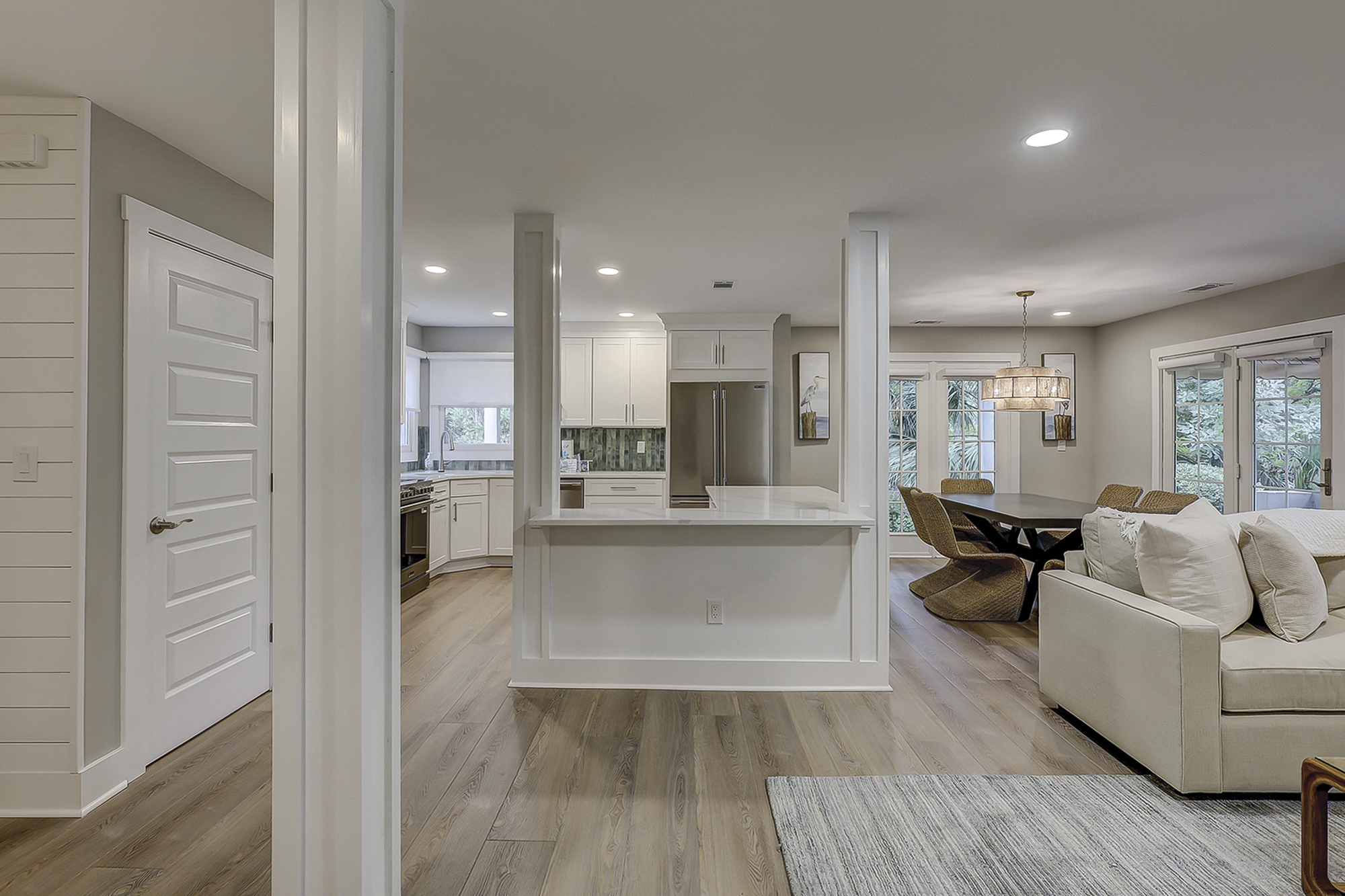 Front Entrance to Open Floor Plan