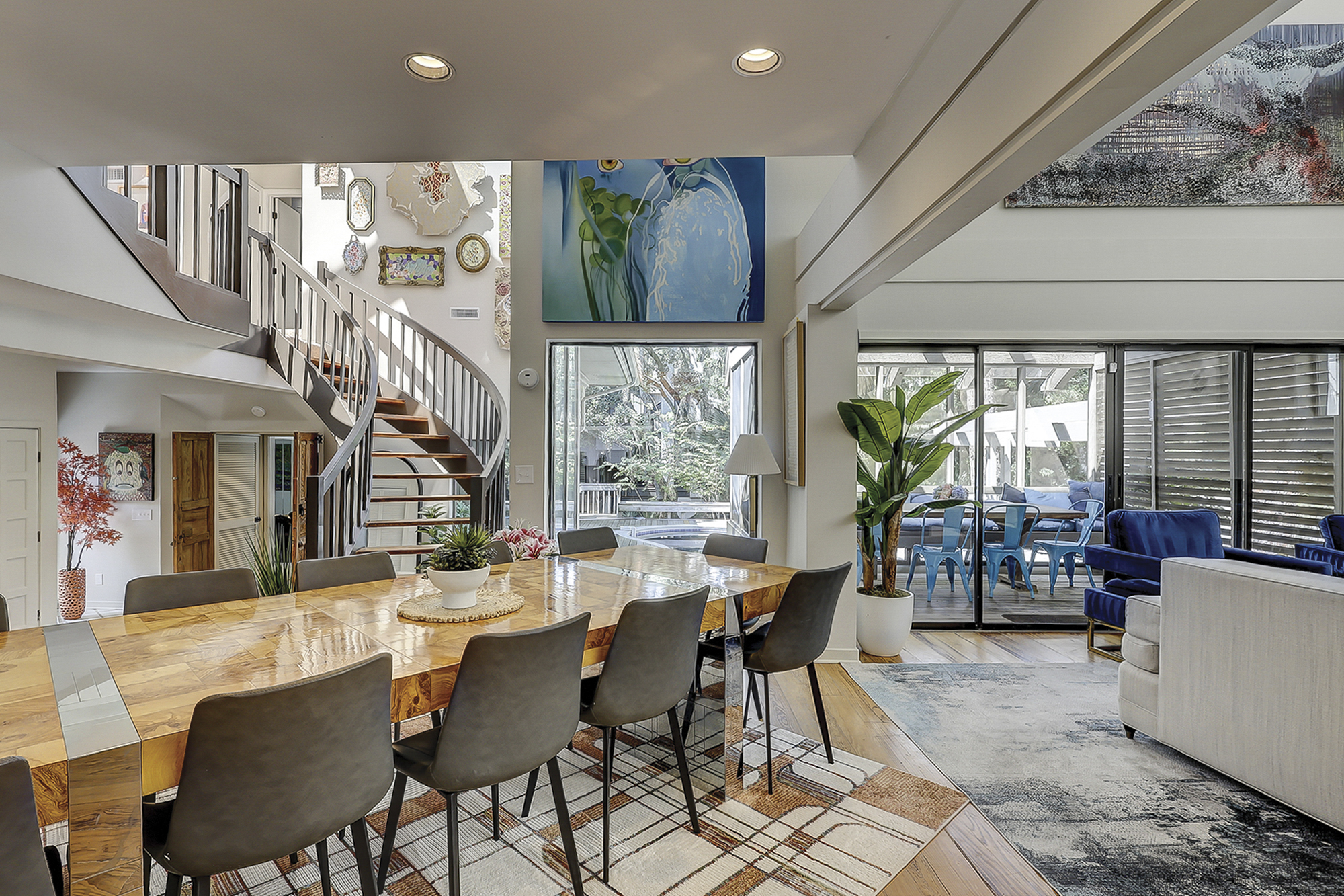 Dining Area to Living Room