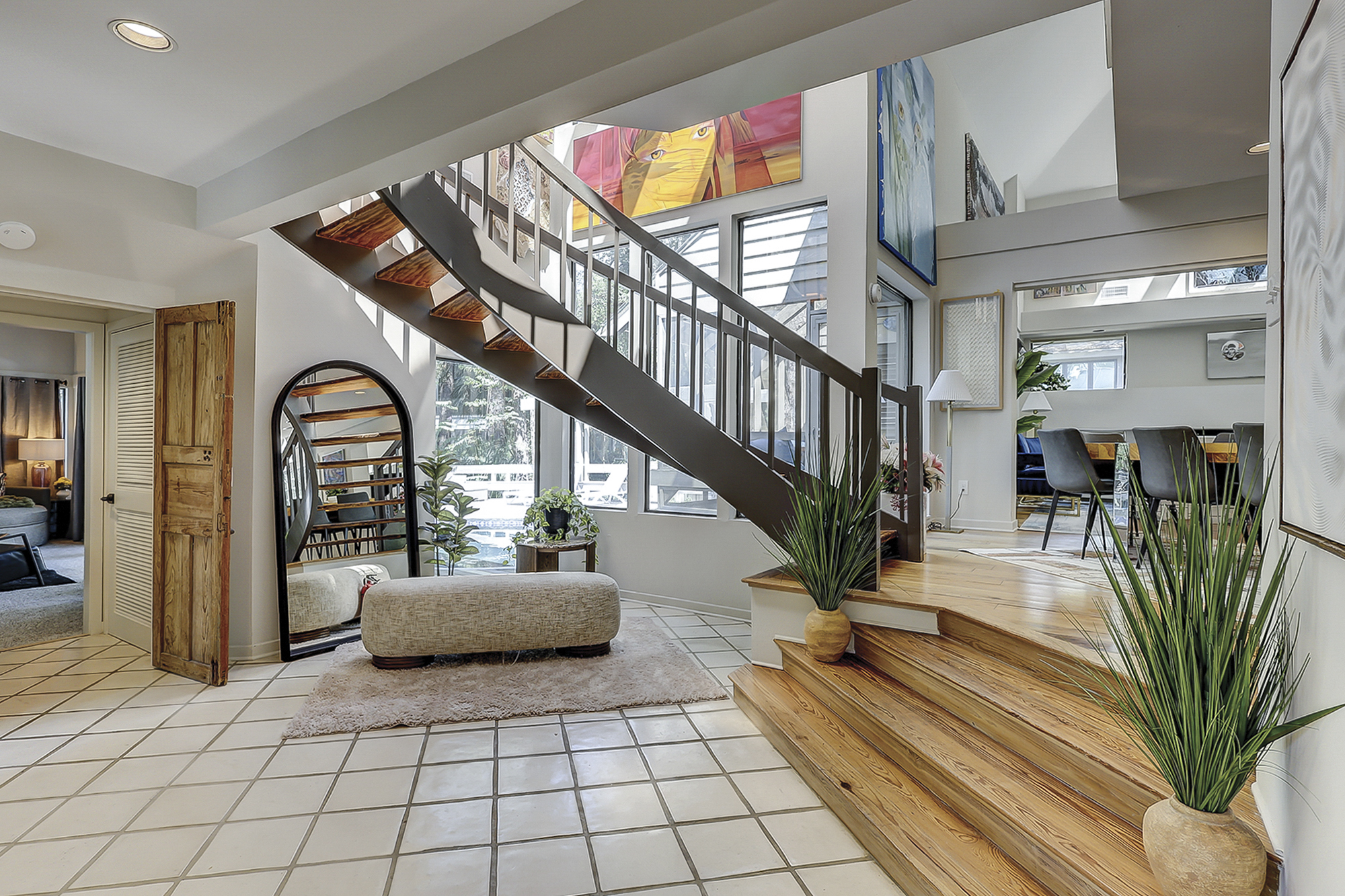 Entrance to Open Floor Plan