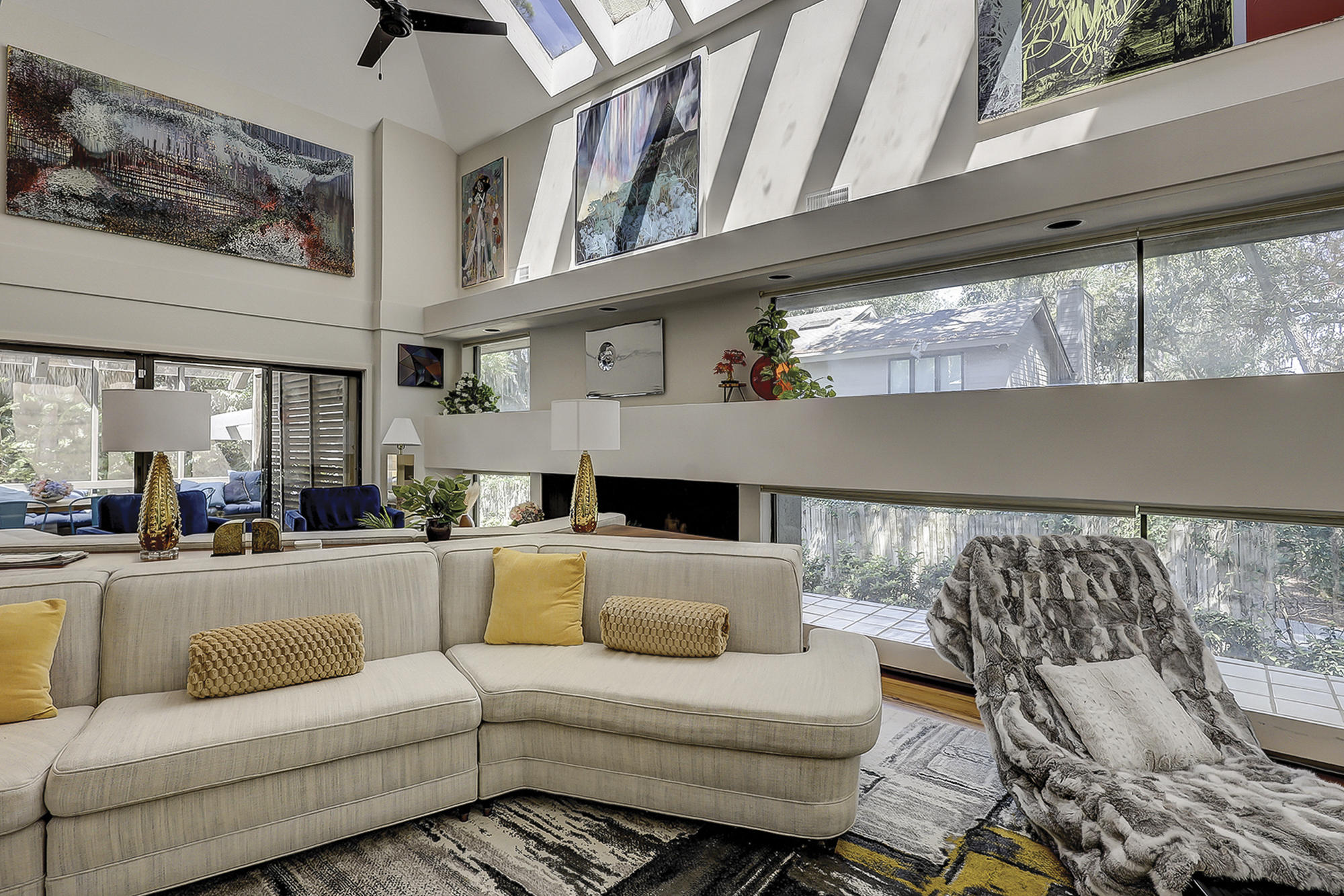 Double Living Room Layout