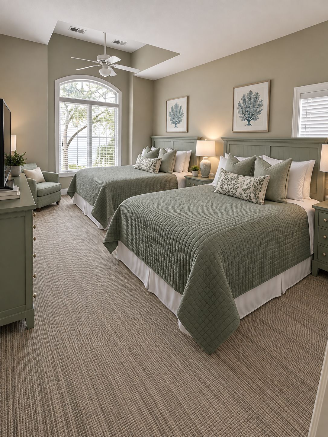 Future Design Preview -Bedroom #7 (2 Queens -2nd Floor Oceanside