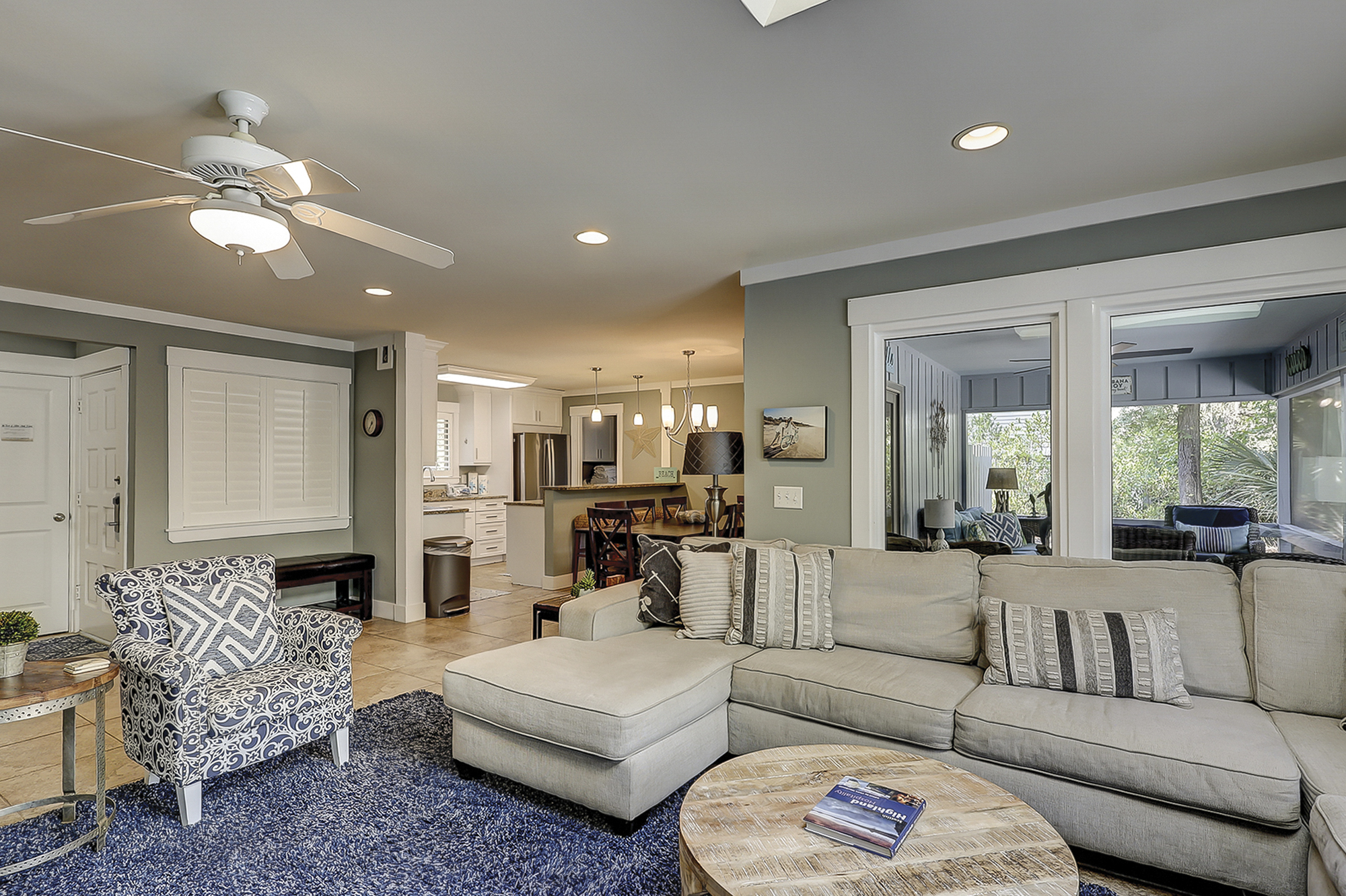 Living Room to Kitchen View