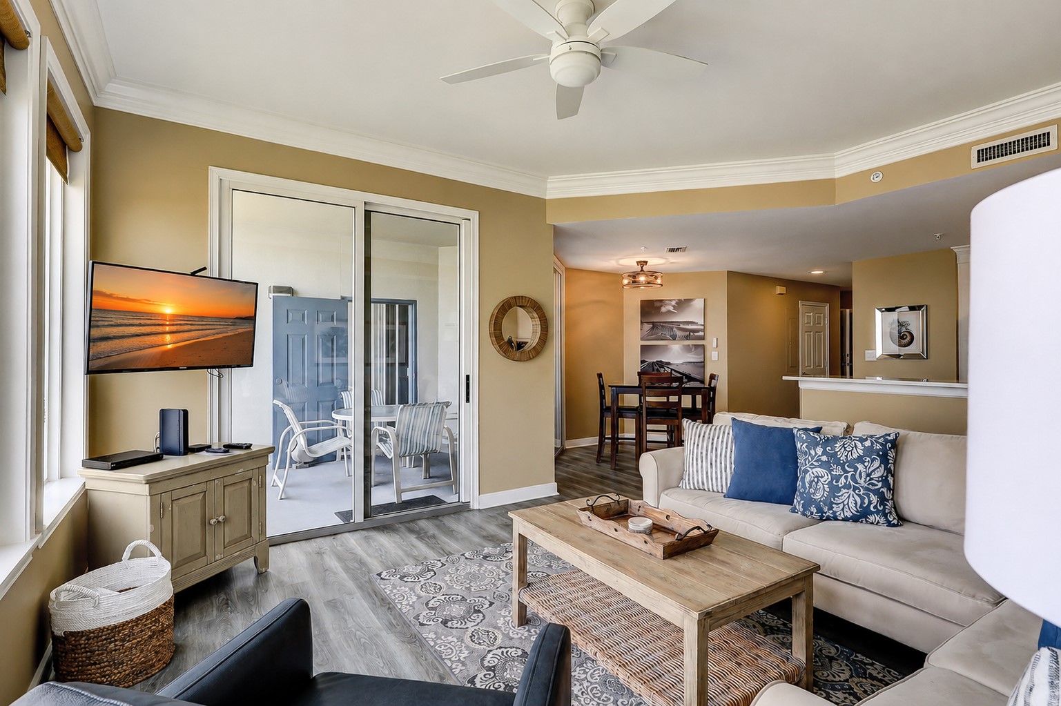 Living Area - 3304 SeaCrest - The Vacation Company