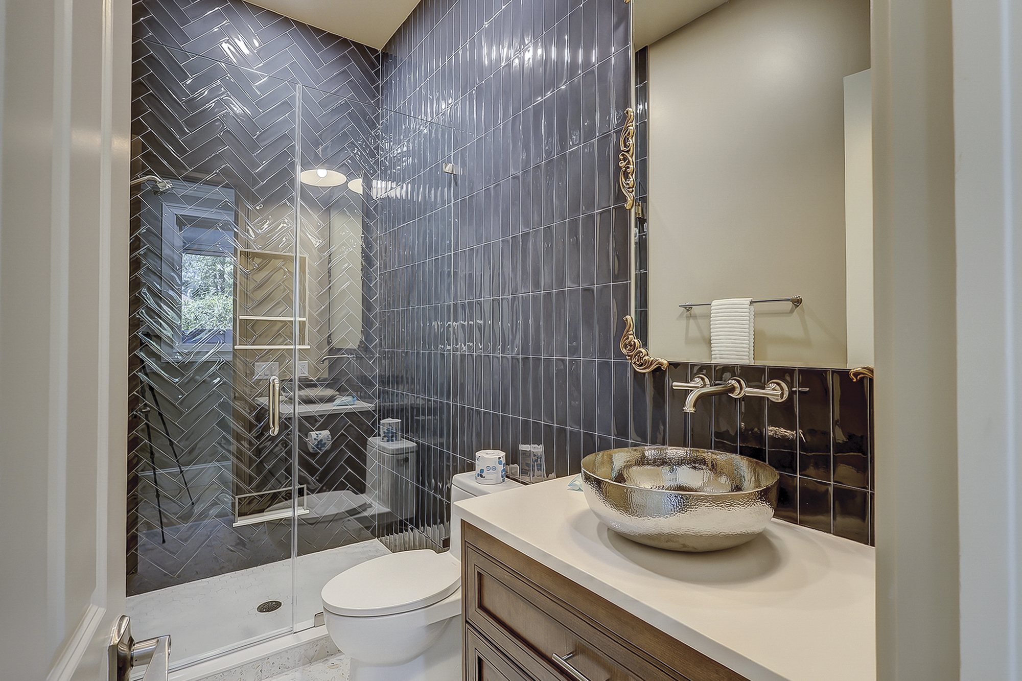 1st Floor Guest Hall Full Bathroom by Kitchen