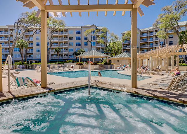 Spa and Main Pool