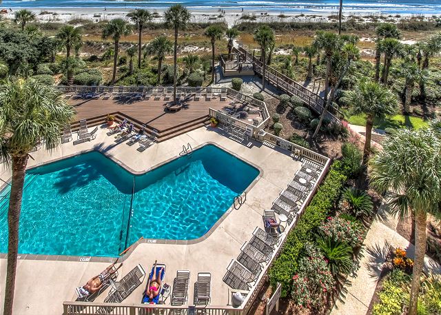 Pool & Beach Access