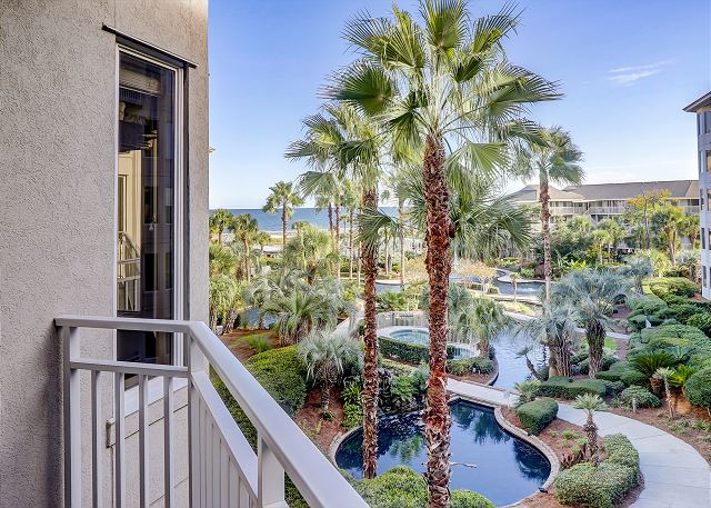 King Suite Patio View