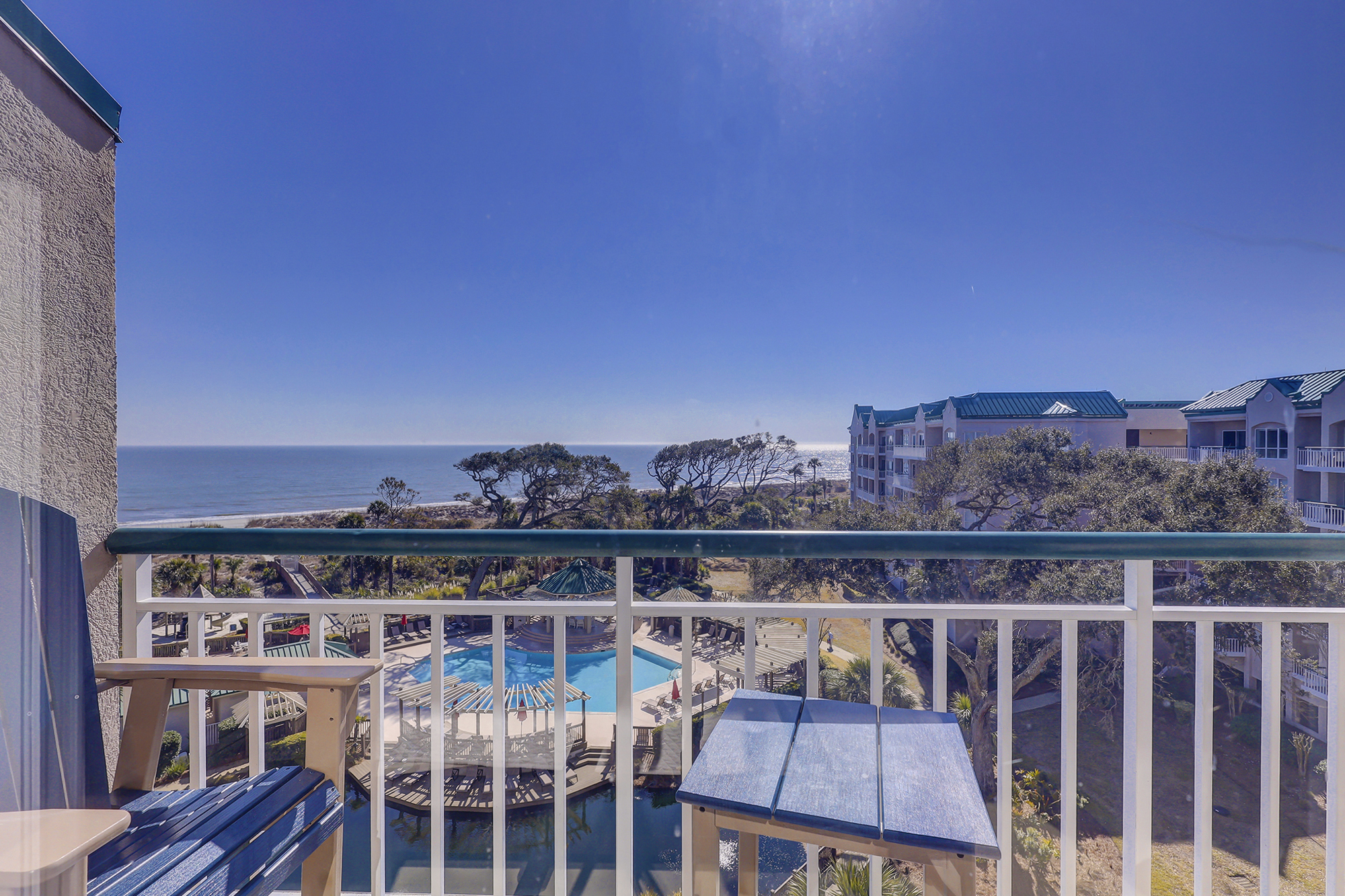 King Suite Patio View