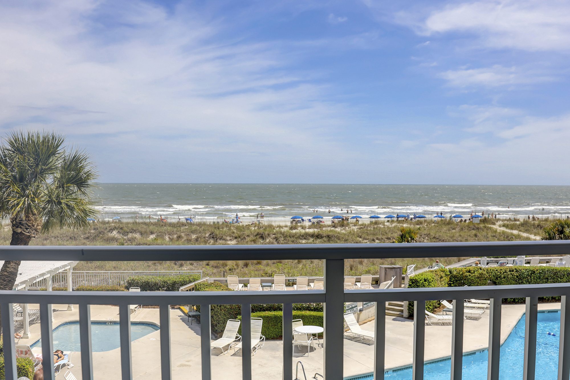 King Suite Patio View