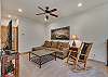 Living room loft above 1st floor 