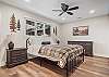 Bedroom 4 with a queen