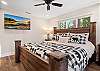 Bedroom 2, king bed, with jack and jill bathroom 