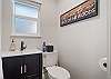 half bathroom next to BR 4