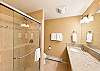 downstairs shared full bathroom 