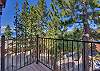 deck with a view of the lake 