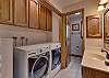 shared hallway bathroom and laundry room 