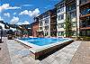 Founders Pointe amenity deck with OVERSIZED hot tub, fire place and BBQ's for all guests to enjoy