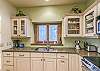 Kitchen with plenty of counter space.