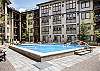 Founders Pointe amenity deck with OVERSIZED hot tub, fire place and BBQ's for all guests to enjoy
