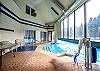 Pool Deck-
Indoor portion of pool deck complete with handicap lift.