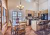 Dining Area-
Dining table with seating for up to seven guests.