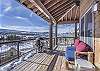 Private Balcony-
Large wrap around deck with great views of the valley and mountain ranges.