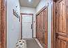 Offers a large closet space for coats, shoes, luggage, etc.
