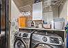 Washer and dryer are offered in unit for your convenience.