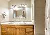 En-Suite Bathroom-
Located off the second bedroom with dual sink vanity area. 