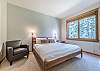 Master Bedroom-
King bed, large window with views, and closet space. 