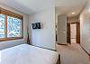 Master Bedroom-
King bed, flat screen TV, and en-suite bathroom. 