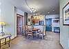 Dining Area-
Seating for up to 6 guests. 