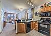 Kitchen-
Located right off the dining area.