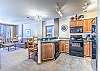 Kitchen-
Full size appliances, great counter space, and a variety of kitchen utensils. 