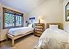 Fourth bedroom offers 2 single twin beds