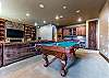 Enjoy this beautiful pool table with your love ones.