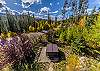 Hot tub view from upper level